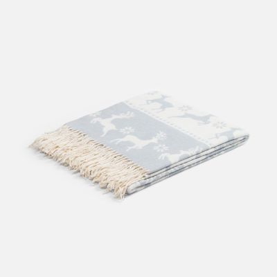 Плед «Скандинавия», серый-0