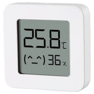 Датчик температуры и влажности Xiaomi Temperature and Humidity Monitor 2, белый-0