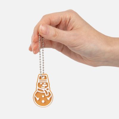 Мини-подвеска «Пряник», 3D-печать на заказ, снеговик-1