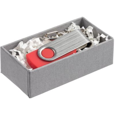 Коробка для флешки Minne, серая-2