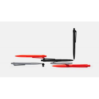 Ручка шариковая Prodir QS30 PRP Working Tool Soft Touch, красная-5