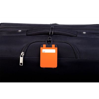 Бирка для багажа Trolley, оранжевая-2