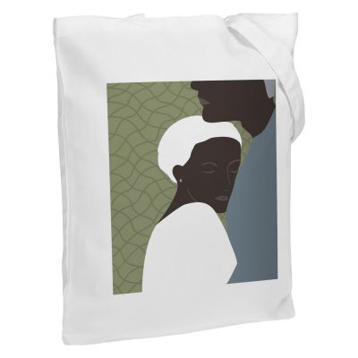 Холщовая сумка «Пара», молочно-белая-0