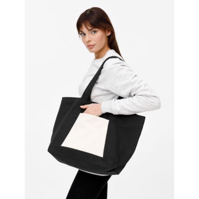 Шопер Shophop, черный с неокрашенным-10