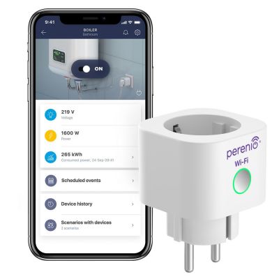 Умная розетка Power Link Wi-Fi, белая-2