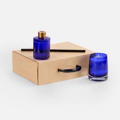 Набор Fragnola, пряная древесина и кардамон, темно-синий-0