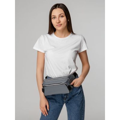 Поясная сумка Tabby, серая-12