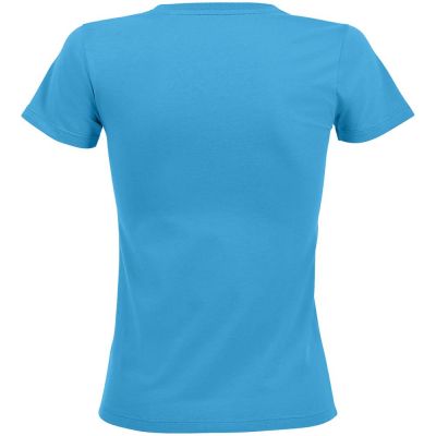 Футболка женская Regent Fit Women, ярко-бирюзовая-1