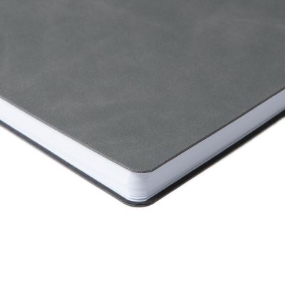 Ежедневник Nubuck Touch, недатированный, серый-5