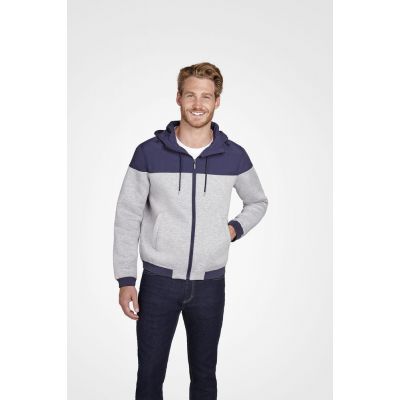 Куртка унисекс Voltage, черный меланж с черным-3