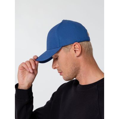 Бейсболка Hillside, синяя-8