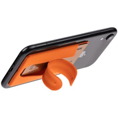 Чехол для карты на телефон Carver, оранжевый-4