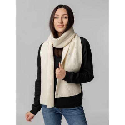 Шарф Tommi, молочно-белый (ванильный)-5