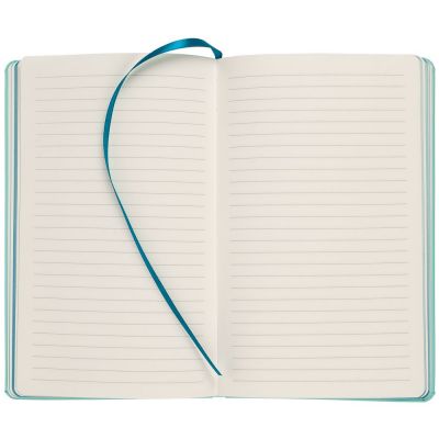 Блокнот Shall, бирюзовый-4