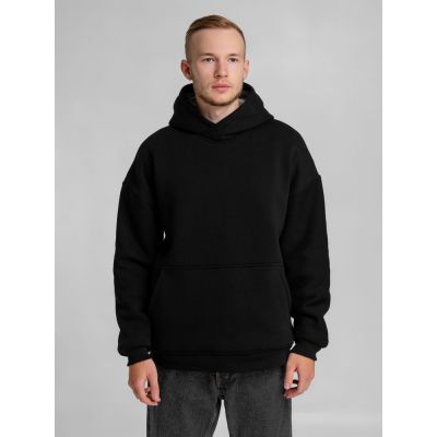 Худи Furry Oversize, черное-8