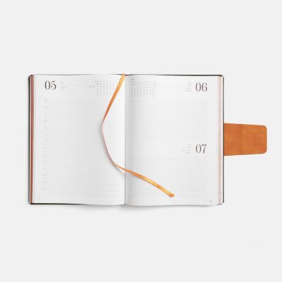 Ежедневник Grande Strap на заказ, датированный, серый-8