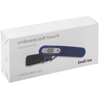 Дорожные весы onBoard Soft Touch, красные-6