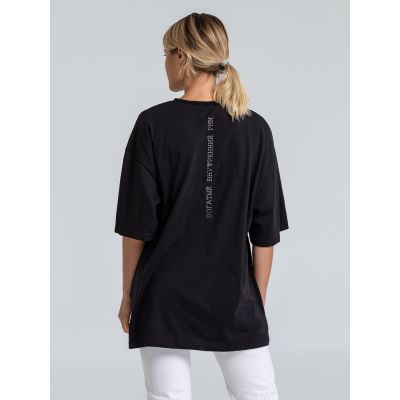 Футболка оверсайз «Внутренний Рим», черная-2