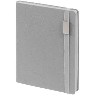 Ежедневник Must Metal, датированный, серый-0