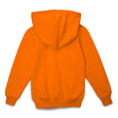 Толстовка с капюшоном детская Kirenga Kids, оранжевая-1