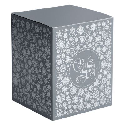 Елочный шар «Скандинавский узор», 10 см, красный-1