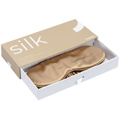 Маска для сна Essential, бежевая-1