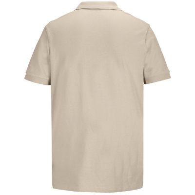 Рубашка поло унисекс Pacific, бежевая (льняная)-1