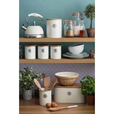 Емкость кухонная Living, кремовая-4