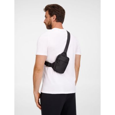 Спортивная кросс-боди сумка UrbanHike, черная-8