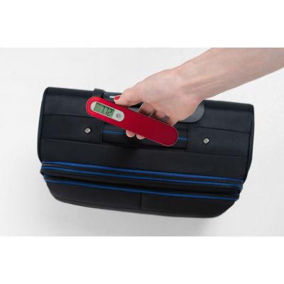 Дорожные весы onBoard Soft Touch, красные-4