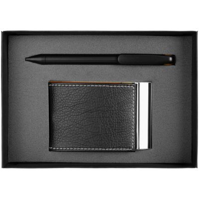 Набор Prestige, черный с оранжевым-1