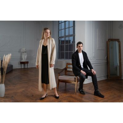 Кардиган женский Free Flow, молочно-белый-7