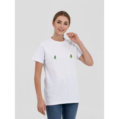 Футболка «100% Новый год», белая-0