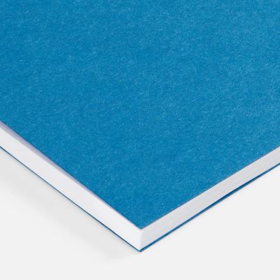 Блокнот Salvador в клетку, синий ver.2-2