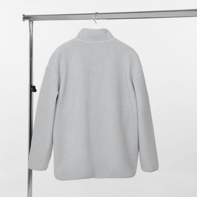 Куртка унисекс Oblako, светло-серая-1