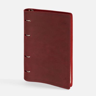 Ежедневник inStream, недатированный, красный-3