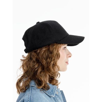 Бейсболка Woolridge, черная-10