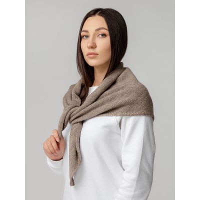 Косынка Dalia, светло-коричневая-6