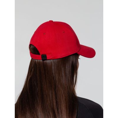 Бейсболка Hillside, красная-6