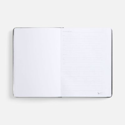 Ежедневник Metal Frame на заказ, датированный, серый-7