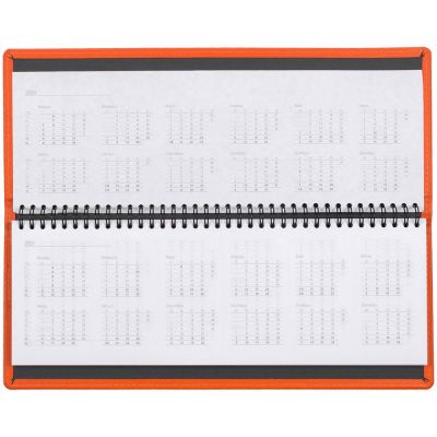 Планинг Latte, недатировнный, оранжевый-2