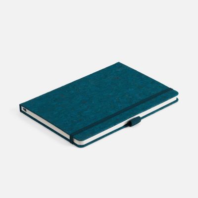 Блокнот Cork County, синий-4