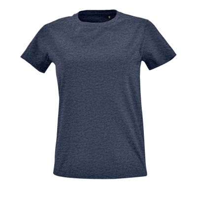 Футболка женская Imperial Fit Women, синий меланж-0