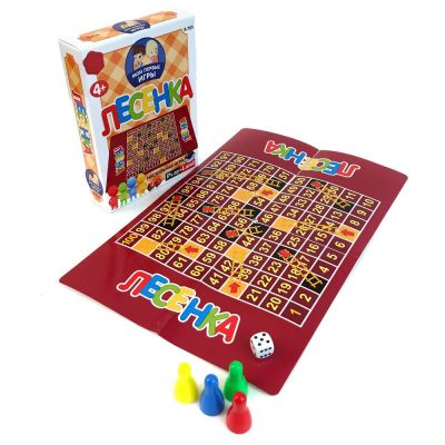 Настольная игра «Мои первые игры. Лесенка»-3