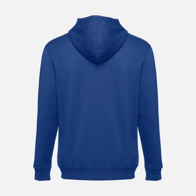 Толстовка мужская на молнии с капюшоном Amsterdam, ярко-синяя-3