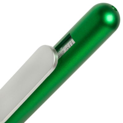 Ручка шариковая Swiper Silver, зеленый металлик-3