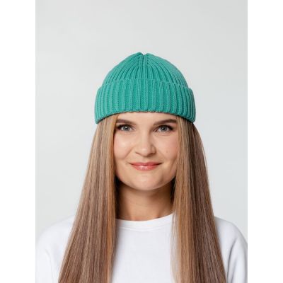 Шапка Hipsta, бирюзовая (тиффани)-3