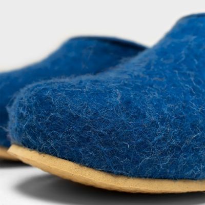 Домашние валенки Wild, синие (василек)-1