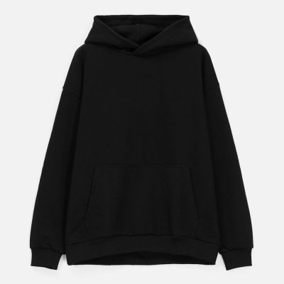 Худи унисекс оверсайз Daylero, черное-0