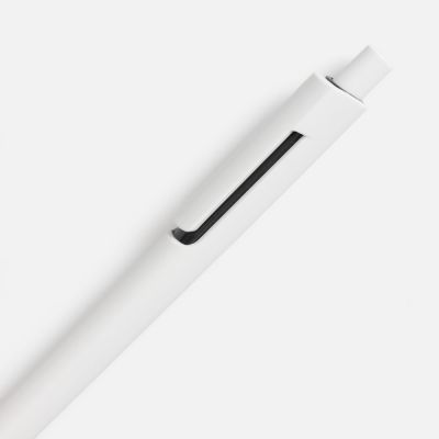 Ручка шариковая Dominanta, белая с черным-3